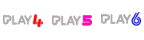 Logo zenders Play4, Play5 en Play6