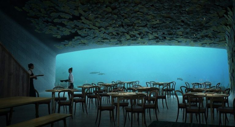 Waanzinnig onderwaterrestaurant opent in Noorwegen