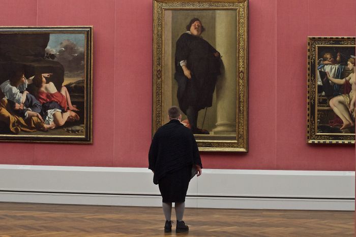 Fotograaf matcht museumbezoekers met kunstwerken