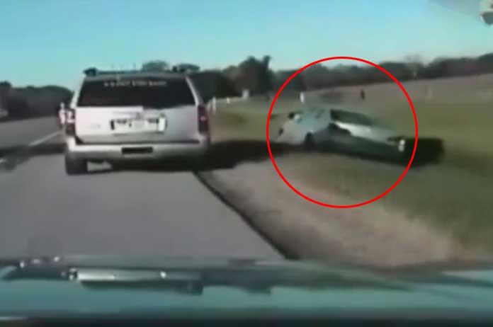 10-jarige wegpiraat is ervandoor met mama’s auto. Politie heeft handen vol! (video’s)