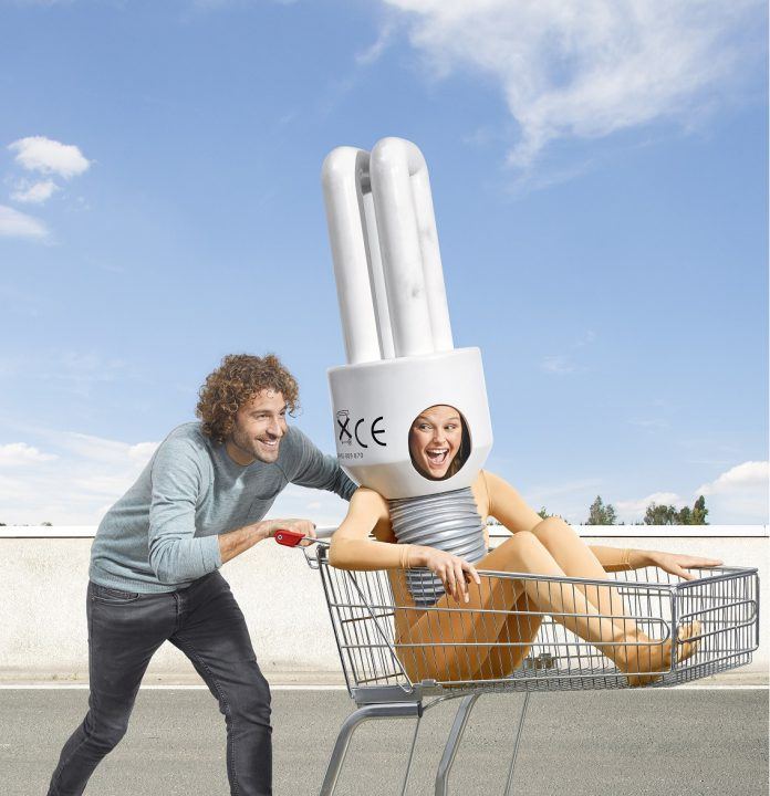 Wist je dat je je lampen kan afdanken tijdens het winkelen?