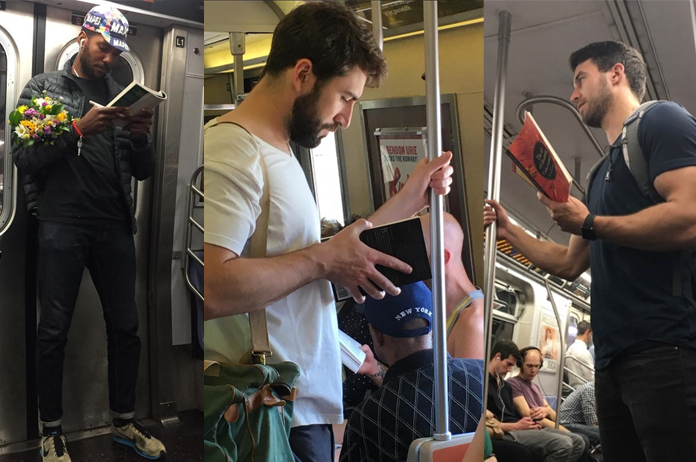 Instagrampagina ‘Hot Dudes Reading’ staat vol met sexy mannen die een boek lezen (foto’s)