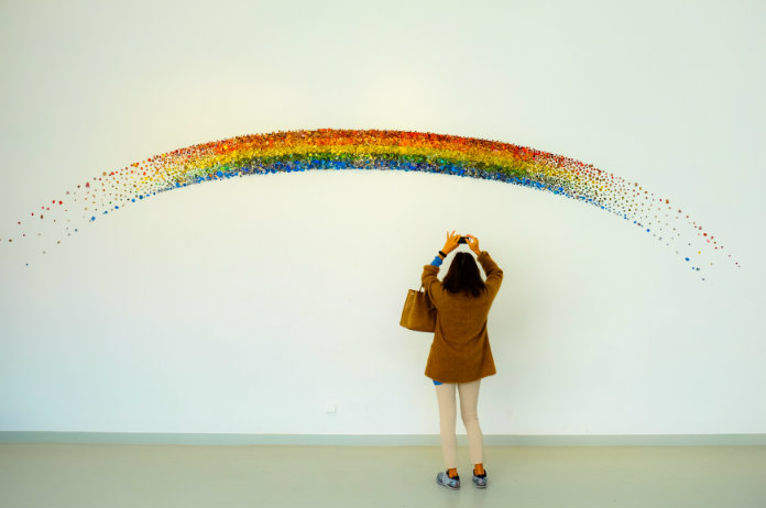 IN BEELD. Instagram stond het afgelopen jaar vol met regenbogen