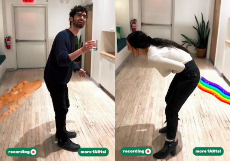 Lang leve augmented reality: er bestaan scheetfilters