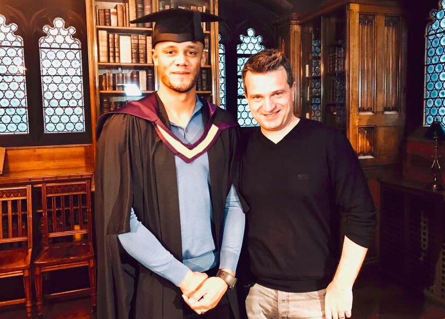 Masterdiploma verzacht blessureleed voor Vincent Kompany