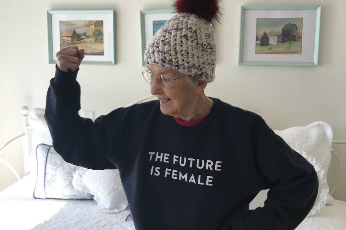 96-jarige oma kiest voor nieuwe, hippe levensstijl