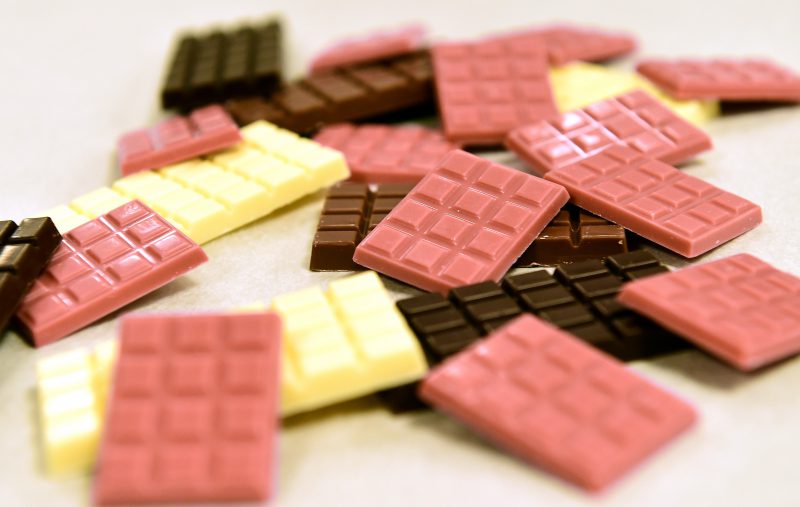 Vanaf vrijdag roze chocolade te koop