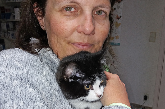 Werken voor een goed doel: Sabine Bovend’aerde bij Zwerfkat in Leuven vzw