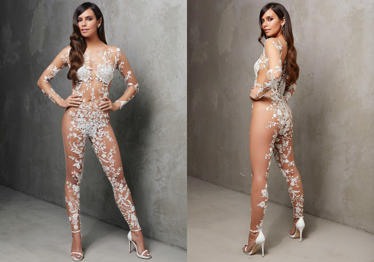 Bruiden in rep en roer door weinig verhullend trouwkleed