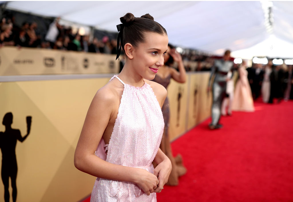 Millie Bobby Brown toont haar liefje