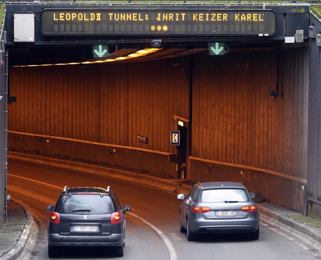 Renovatie Leopold II-tunnel zal drie jaar duren