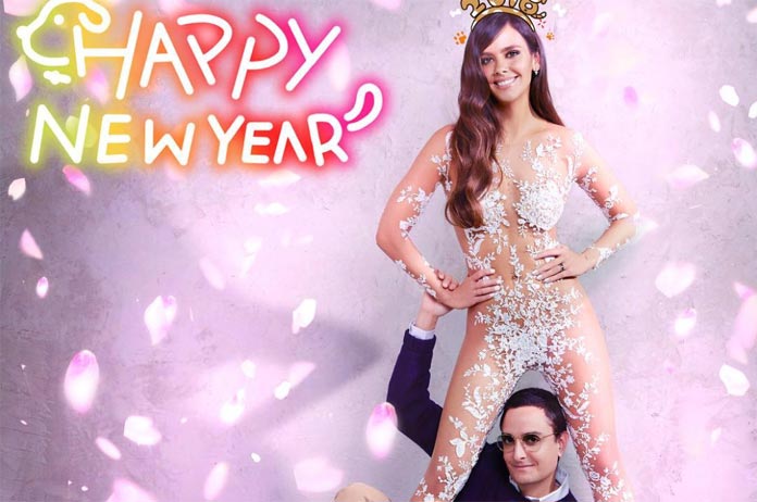 Wordt deze zeer pikante bruidsjurk de nieuwe trend? (foto’s)