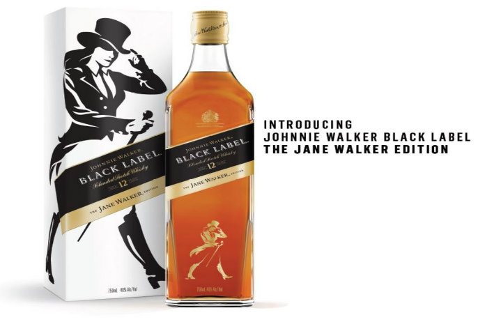 Johnnie Walker krijgt vrouwelijk gezelschap