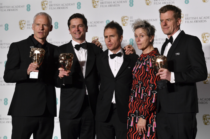 ‘Three Billboards’ grote winnaar Bafta’s