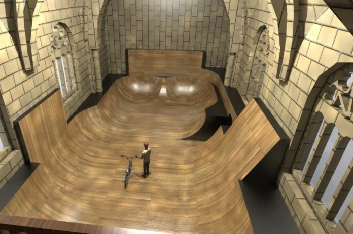 Franse kapel wordt skatetempel