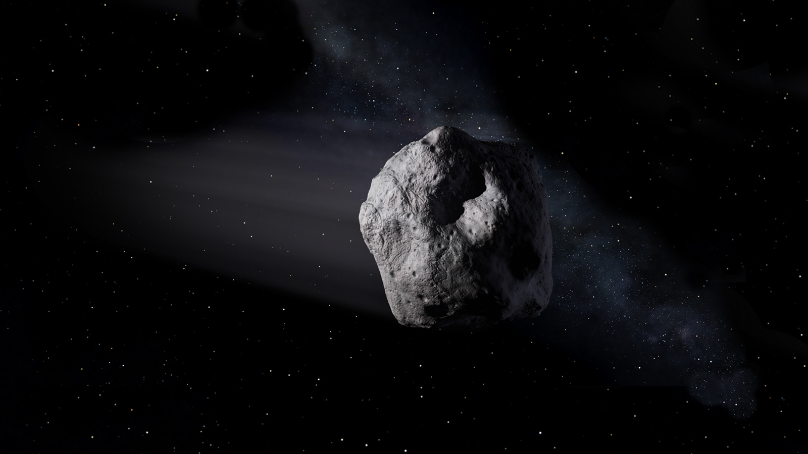 Asteroïde scheurt vandaag langs de aarde