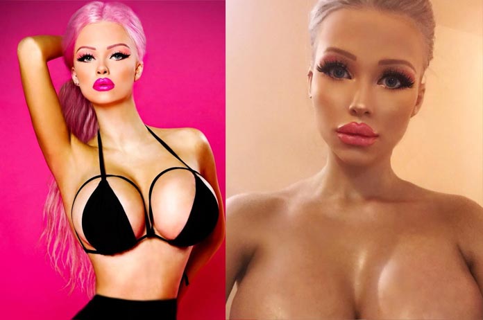 Ouders spenderen 1.000 euro per maand zodat hun dochter (18) op Barbie kan lijken (video)