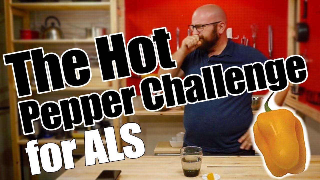 Vaarwel ijskoud water, vandaag eten we hete peper voor ALS