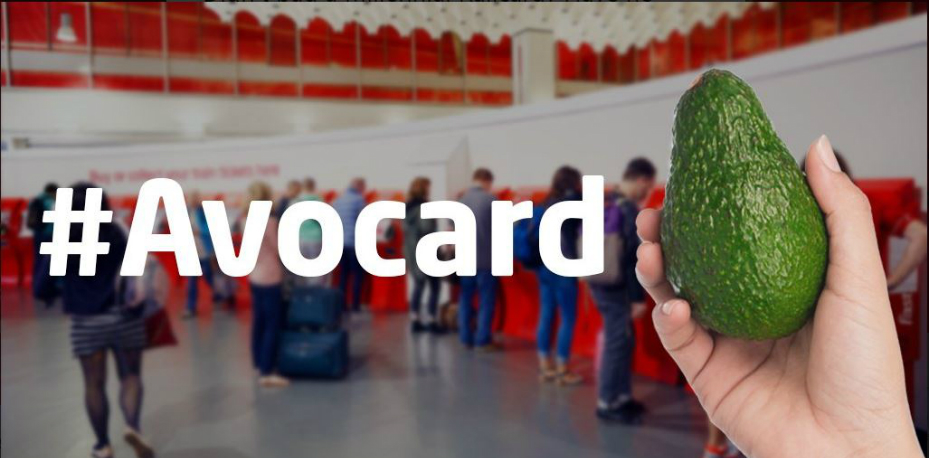 Korting op treinticket als je avocado toont