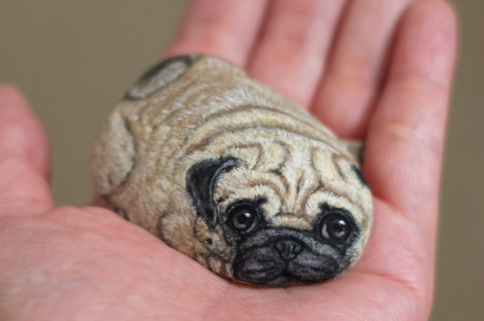 Japanse kunstenares tovert stenen om in levensechte dieren