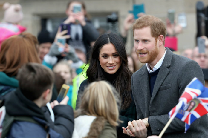 Meghan Markle in intieme kring gedoopt