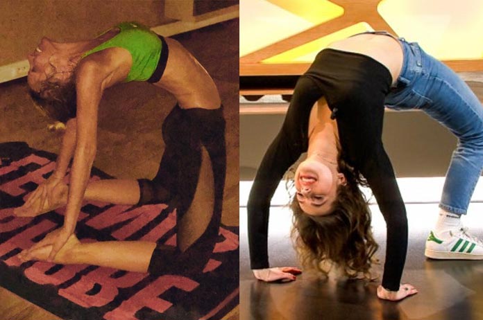 Olga Leyers en Joke van de Velde tonen hoe lenig ze zijn (video/foto)