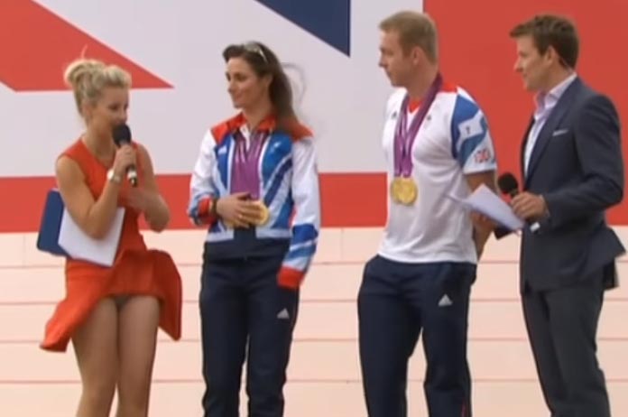 BBC zet deze kortgerokte presentatrice aan de kant tijdens Commonwealth Games (video)