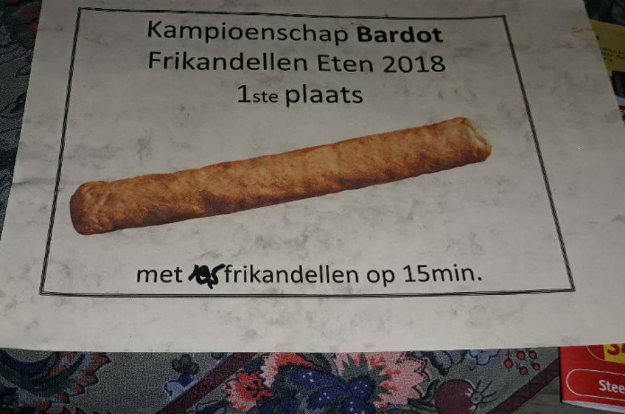 Man eet recordaantal frikandellen: “Ik had er nog meer kunnen eten”