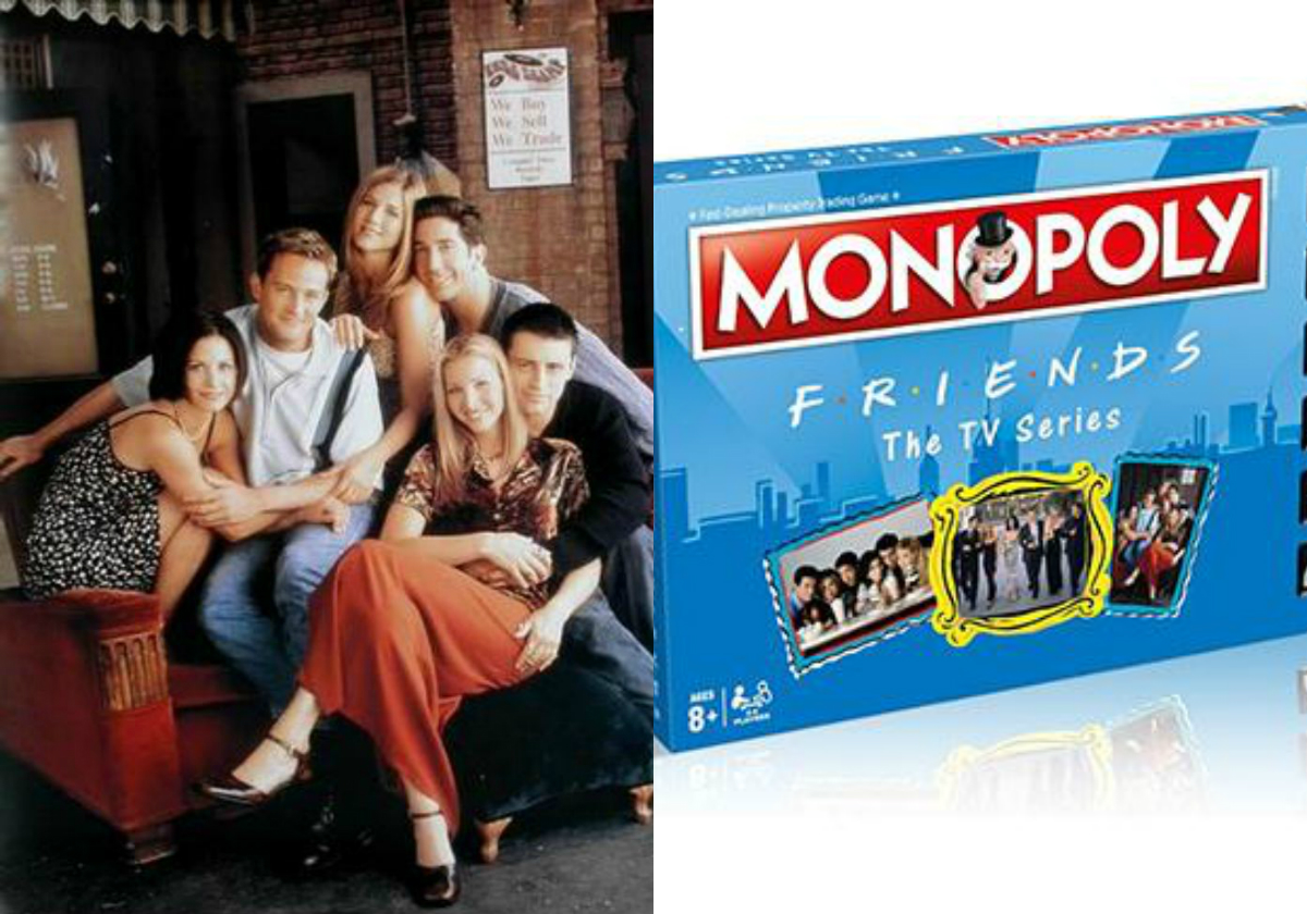 Joepie: er bestaat een ‘Friends’-editie van Monopoly