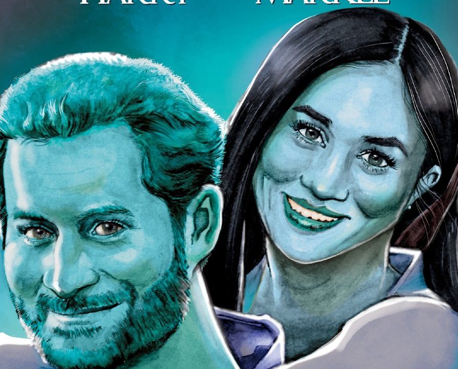 Nieuwe strip vertelt het liefdesverhaal van Harry en Meghan