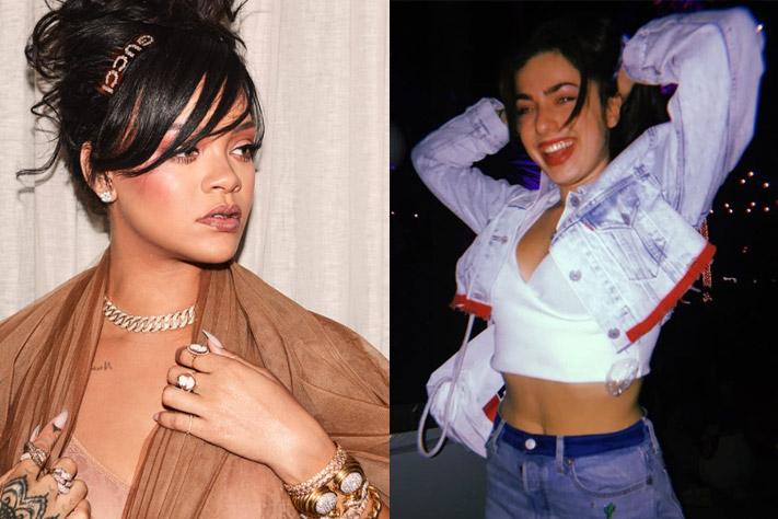 Rihanna zonder beha en Olga Leyers ‘in goede handen’ op Coachella (foto’s)
