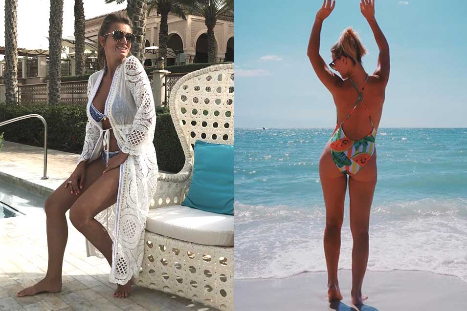 Véronique De Kock en Eline De Munck genieten in bikini van de zon (foto’s)