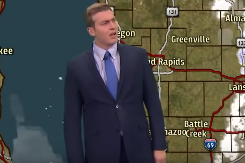 Deze weerman heeft het volledig gehad met zijn zagende collega’s (video)