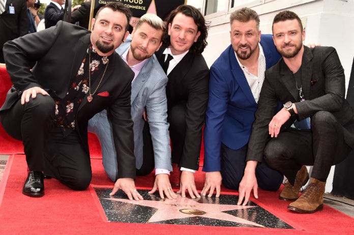Ongelofelijk veel toeschouwers voor NSYNC-ster op Walk of Fame