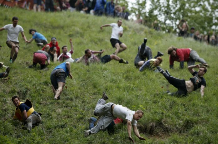 Man wint wereldrecord kaasrollen