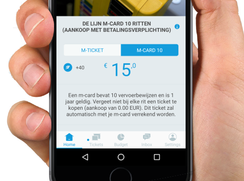 Bus- en tramapp bevat nu ook tienrittenkaart