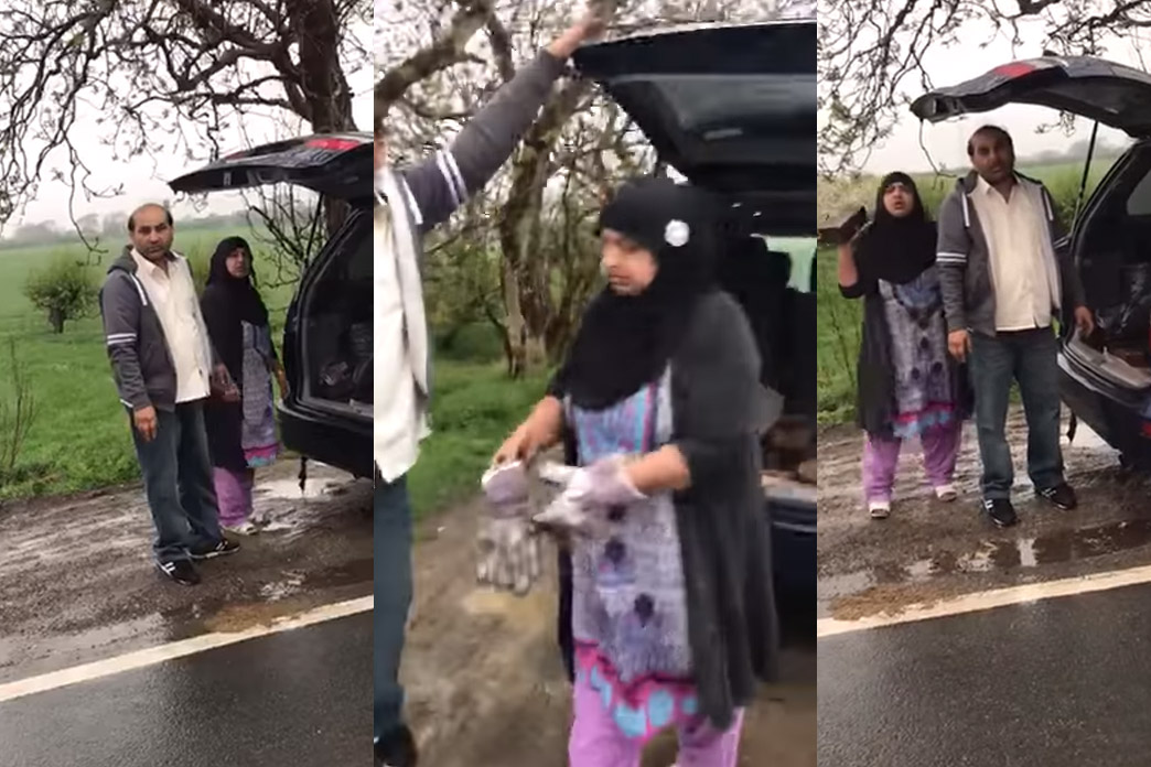 Betrapt: held laat sluikstorters stevig zweten (video)