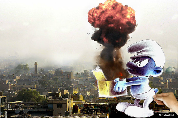 IN BEELD. Man maakt van treurige foto’s grappige tekeningen