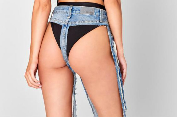 Bizarre jeansbroek zorgt voor verwarring