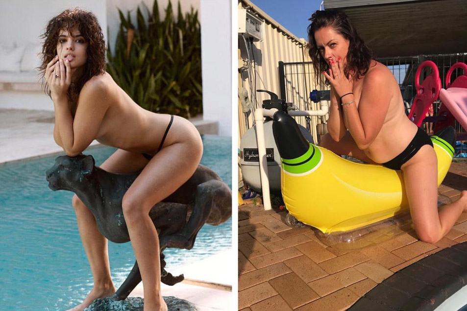 Geweldig: dame maakt hilarische parodieën op sexy Instagram-foto’s