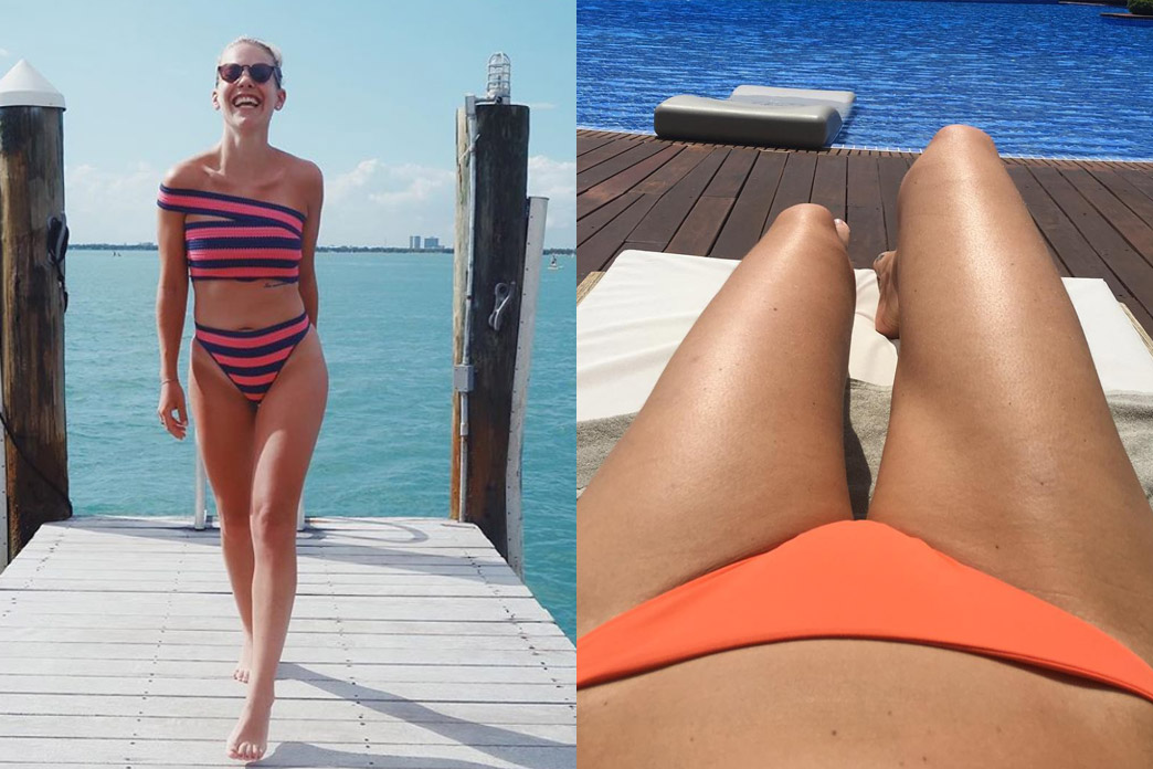 STRALEND: Phaedra Hoste, Lesley-Ann Poppe, Joke van de Velde, Eline De Munck en Tanja Dexters genieten in bikini (foto’s)