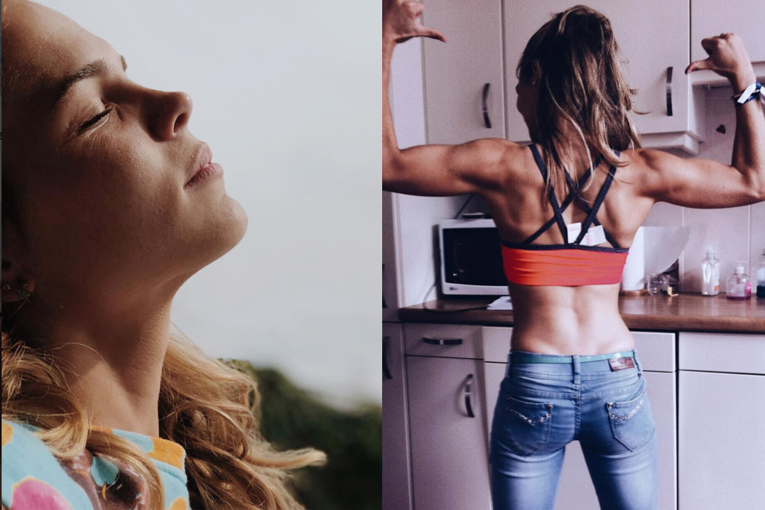 Klaasje (K3) toont wat stevig sporten met je lichaam doet én ze heeft een boodschap voor studenten (foto’s/video)