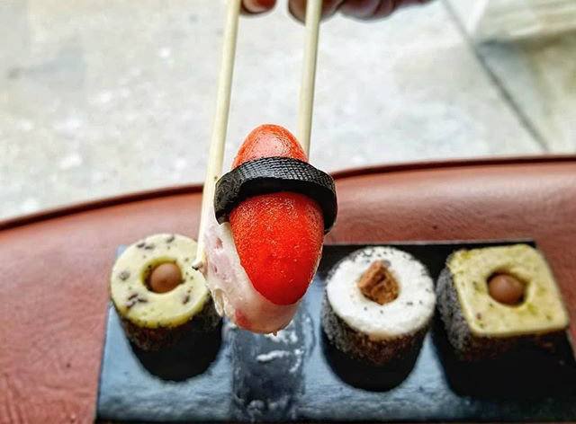 Proef nu de combinatie van sushi en ijs