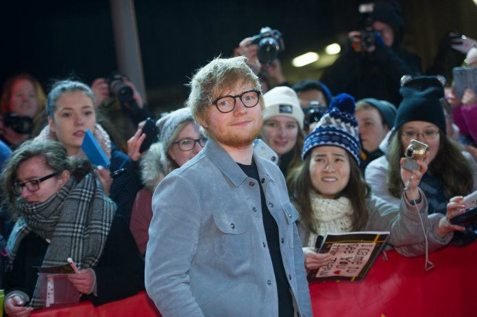 Ed Sheeran is te heet voor concertgangers