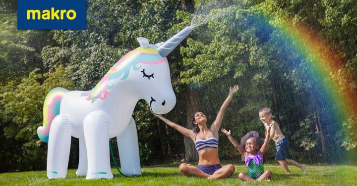 MUST HAVE: Makro verkoopt een gigantische eenhoornsproeier