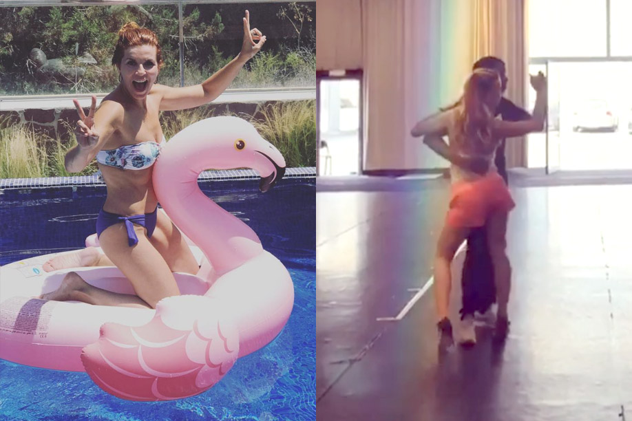 Klaasje danst de lambada. Evi Hanssen en Katja Retsin genieten van het water (video/foto’s)