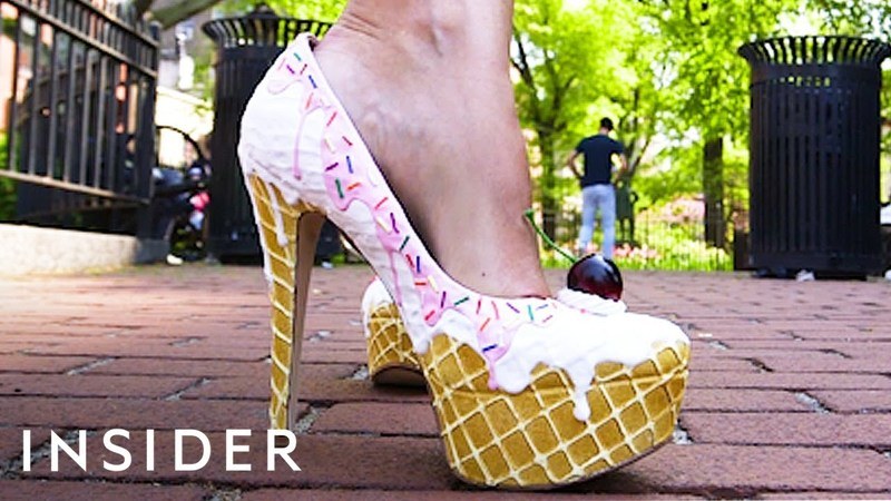 Deze schoenen zijn om op te eten