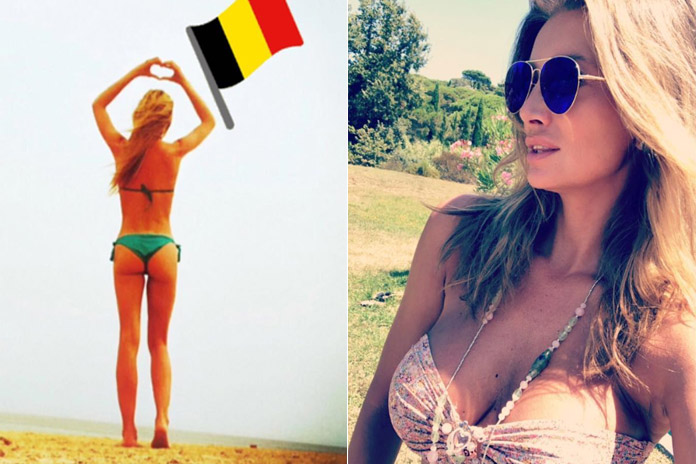 Véronique De Kock en Joke van de Velde vierden nationale feestdag met deze bikinifoto’s