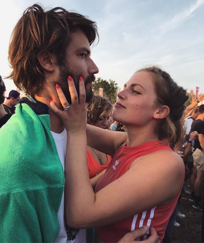 Billie Leyers heeft een muzikant aan de haak geslagen