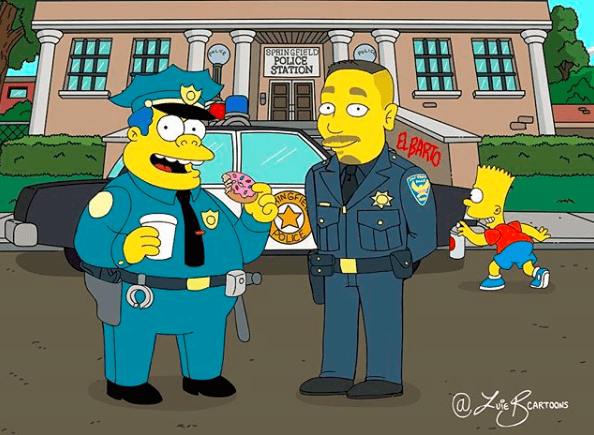 Illustrator tovert mensen om tot ‘The Simpsons’-figuren